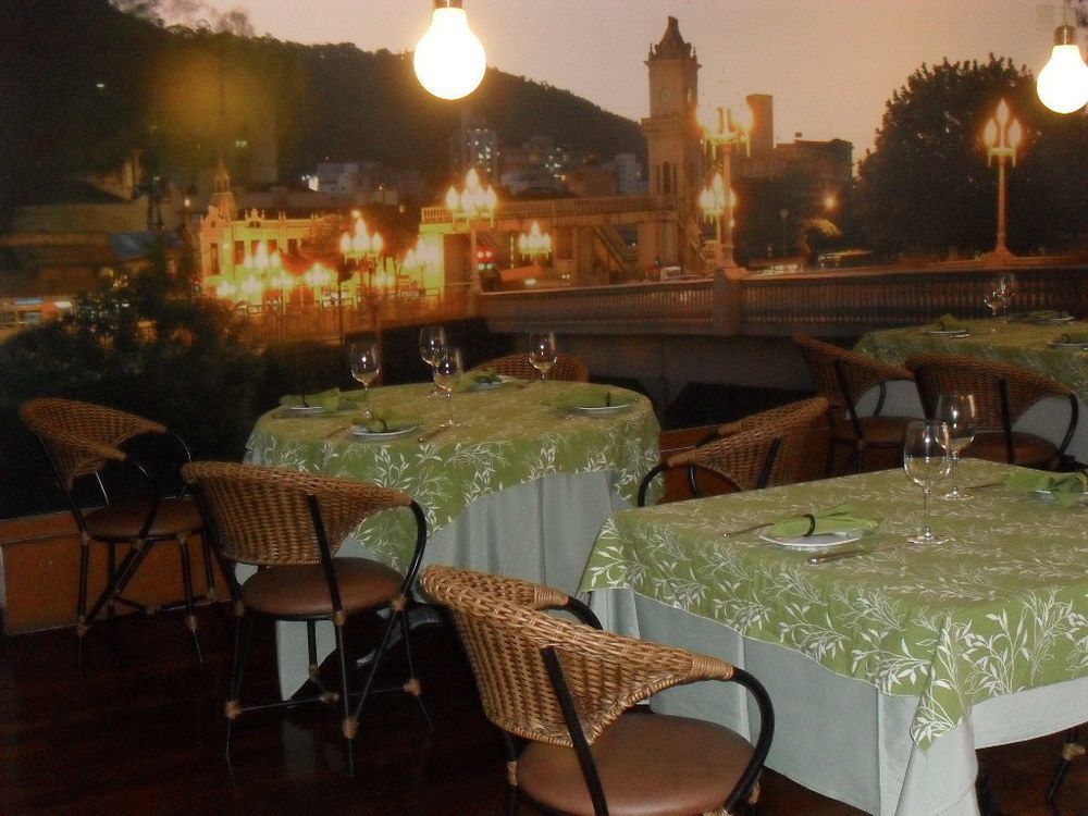 Constantino Hotel E Eventos Juiz de Fora Dış mekan fotoğraf Restaurant in the hotel